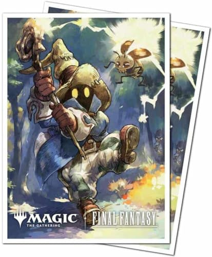 Ultra Pro | Magic The Gathering: Final Fantasy 105ct Apex Deck Protector Sleeves - Q4 Premium Y | Trading Card Accessory | Age 13+