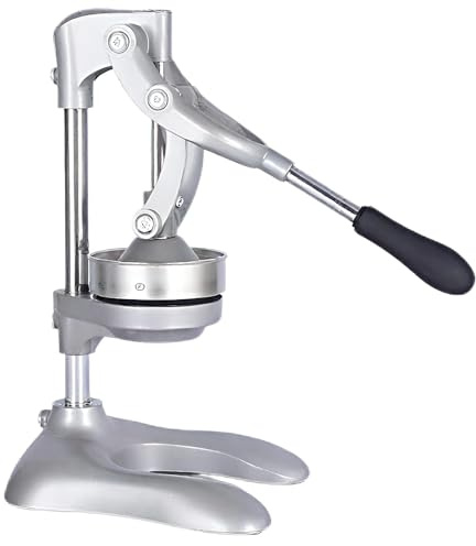 Hand Press Juicer Machine, Manual Press Juicer For Citrus And Pomegranate Multicolor(Silver/43cm)