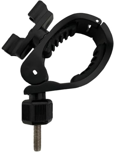 Flute Microphone Clip, Flute Microphone Clamp, ABS Clip, Used to Repair the Microphone Tuner, Suitable for Flutes, Black, 1 Piece