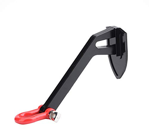 Glomora Ancla de cabrestante de metal con grillete, herramienta de anclaje al suelo de 11,9 g para 1/10 RC Crawler - Compatible con SCX10