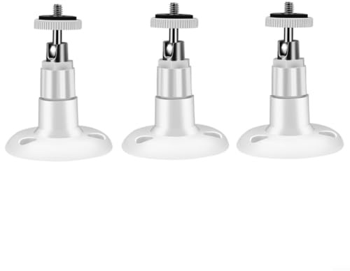 Wodsty 360-Grad Kamera Wandhalterung Ohne Bohren für Xiaomi Fluorite, Wetterfestes Montagekit aus Kunststoff, Weiß, 2er Set(2pcs)