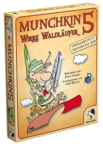 Pegasus Spiele 17122G 17215G - Munchkin 5: Wirre Waldläufer