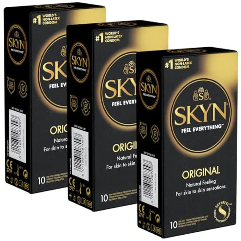 Manix SKYN Original - 10 latexfreie Kondome aus Polyisoprene (3x 10 St.)