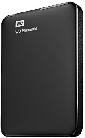 Western Digital WD 2TB 2.5 USB Elements Portable, WDBU6Y0020BBK (Elements Portable Black)