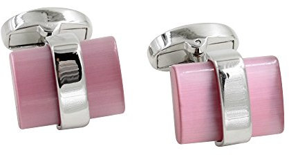 Iced Rose Boutons de manchette | Garantie de 5 ans | Boîte à boutons de manchette incluse | Rose Boutons de manchette | Cadeau pour homme | Groomsmen cadeaux