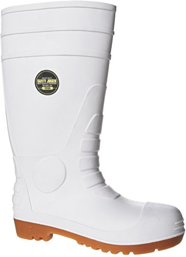 SAFETY JOGGER - POSEIDON - Unisex - Erwachsene Arbeits & Sicherheitsschuhe S4, weiss, (white WHT), EU 41