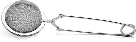 Weis 13404 Tamis à Infuser Pince Acier Inoxydable Argent 16 x 4 x 4 cm