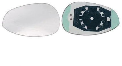 Alkar 6411547 Spiegelglas, Außenspiegel | Kompatibel mit: ABARTH 500 / 595 / 695, 500C / 595C / 695C, GRANDE PUNTO, PUNTO, FIAT 500, 500 C, GRANDE PUNTO