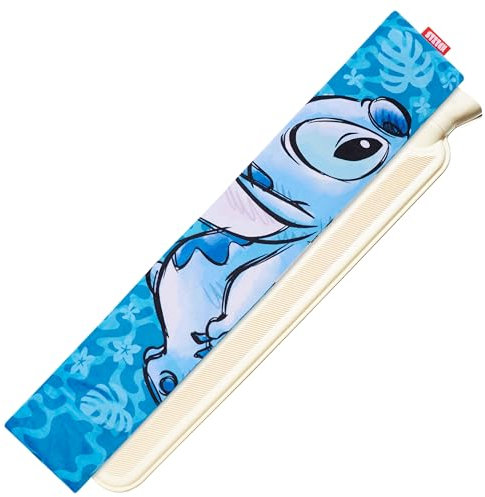 Disney Stitch Wärmflasche mit Bezug Wärmflasche Süß für Hände & Füße, Wärmeflasche bei Regelschmerzen, Nacken- und Schulterschmerzen (Stitch Lang_2000 ML)
