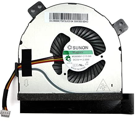 Power4Laptops Ventilador para Ordenadores portátiles Compatible con Lenovo IdeaPad Z500A