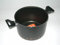 ALLUFLON Costanza Pentola 18cm, Alluminio Alimentare, Nero, 18 cm