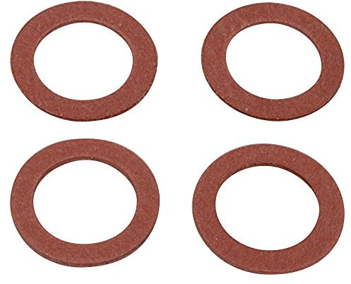 Brauseschlauch-Dichtung Fiber 4x12x18mm 1/2' 4Stk.