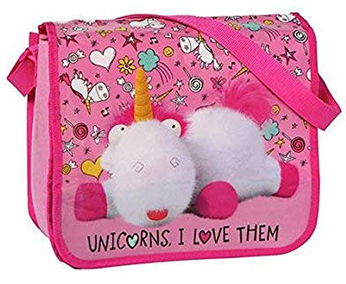 Minions Courier Bag Umhängetasche, 33 cm, 72 liters, Pink