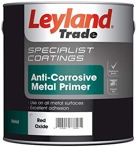 Leyland Trade Anti Corrosive Metal Primer - Red Oxide 2.5Litre