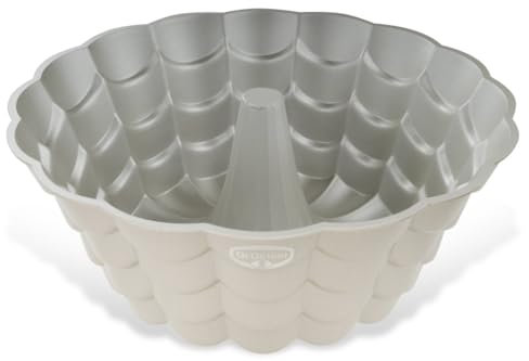 Dr. Oetker Gugelhupf Floral ⌀ 24,5 cm – Gugelhupfform aus der Serie Back-Kunst – Backform mit Antihaft-Eigenschaften und sehr guter Wärmeleitung für leckeren Gugelhupf Kuchen