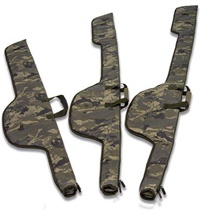 Solar Tackle UnderCover Camo Carp Fishing Single Rod Carry Case Storage Sleeve For Outdoors Lifestyle