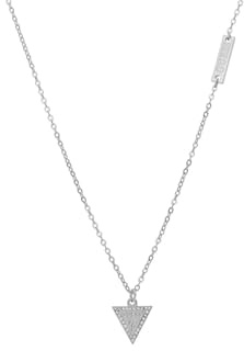 GUESS Lucardi - Damen Plattierte Halskette mit Armreif - Schmuck - Geschenke für Frauen - Silber