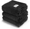 1 Pack 3 Decken Super Weich Premium Flauschig Hundedecke Katzendecke für Haustier Hunde Katze Welpe Schwarz L(76 * 104 cm)