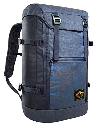 Tatonka Daypack City Hiker 20l - Stylischer und PFC-freier Rucksack aus nachhaltigen Materialien und 20 Liter Volumen (navy curve)