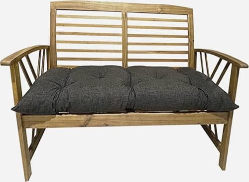 HIGH LIVING Bankauflage Sitzkissen für Gartenbank Polster Auflage Outdoor Bankpolster Auflage für Sitzbank (150 x 50 x 8 cm)
