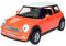 MINI Cooper 10cm Modellauto Metall Modell Auto Spielzeugauto Welly Fahrzeug Spielzeug Kinder Geschenk 4-Varianten 08 (Orange)