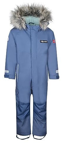 Trollkids Kids Kirkenes Snowsuit 104, lotus blue