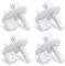 Lot de 4 supports d'étagère 241993101 pour réfrigérateur Frigi-daire MIFLUS