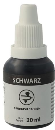 Bakeryteam Airbrush Lebensmittelfarbe Schwarz/Black 20ml