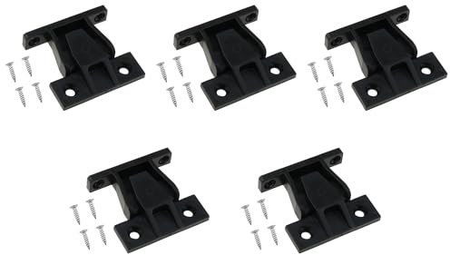 ZZHXSM 5 Sets Kunststoff Schnellspanner Möbel Panel Verbindung Halterung Push in Clip auf Schnellspanner Römische Säule Bein Clip 50x10x25MM für römische Säule und Trennwand und Schrank Panel