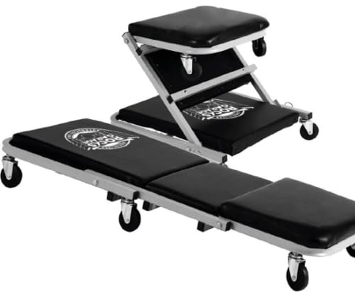 ROOKS OK-08.4002 Werkstattliege 92cm Stahl, Kunstleder