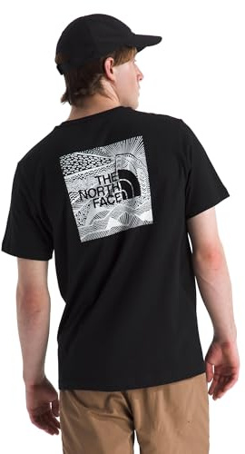 THE NORTH FACE NF0A87NVJK3 M S/S REDBOX Celebration Tee T-Shirt Herren Black Größe M