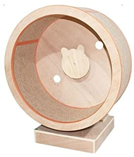 Rueda para Gatos, Cinta de Correr de Madera para Gatos domésticos, árbol de Juguete, Cinta de Correr para Gatos, rascador, Rueda para Correr, Gimnasio para Gatos, Parque Infantil, Muebles para m