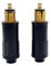 JZK 2 enchufes DIN macho europeos de repuesto para Hella DIN, adaptador europeo para encendedor de cigarrillos DIN macho para enchufe de carga de vehículo, compatible con motocicletas BMW y TRIUMPH