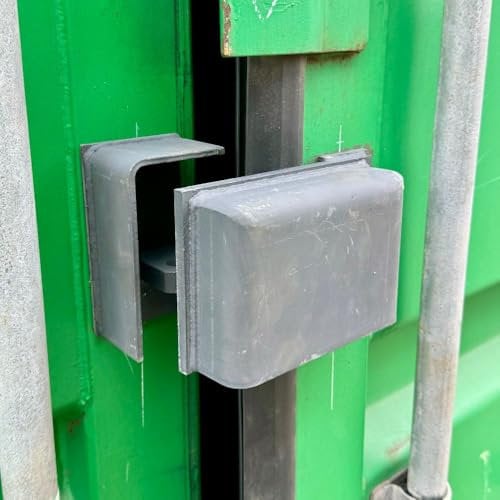 Shipping Container Bolt-On Lock Box | Bolt-on Lock Box | No Welding Required | Shipping Container Lockbox | Storage Security | Universal Containers Accessory