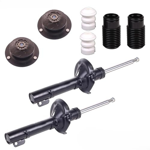 BandelOne enthält 2 Gas Stoßdämpfer+Domlager vorne passend für 5er E39 Standard Fahrwerk