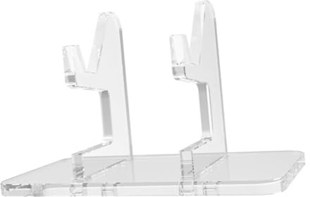 Artibetter Controller Bracket Headphone Storage Bracket Game Console Stand Household Gamepad Holder Gamepad with Multiple Headset Mount Headset Stand Showing Stand for Game Controller Acrylic