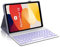 Occtingkind, Teclado para Redmi Pad SE, Funda con Teclado para Redmi Pad SE 11 Pulgadas 2023, Magnético Desmontable Bluetooth Keyboard para Redmi Pad SE, QWERTZ, USB C, Retroiluminación, Violeta