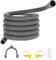 Swiixxer Drain Hose Extension Set Universal Washing Machine Hose 1M, Include Bracket Hose Connector and Hose Clamps Drain Hoses