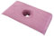 perfeclan Masage Table Serviette à vapeur Tissu de massage Masage professionnel Washable Spa Bed Head rideau PAPILLE PLACE PLACE PLORME avec TROU pour BEAUTURE, Violet Clair