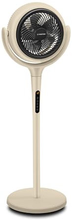 TROTEC TVE 300 S Standventilator – 50 W, Ø 40 cm, höhenverstellbar, 3 Stufen, Oszillation, Metall-Design, leise Luftkühlung für Büro, Schlafzimmer & Wohnräume