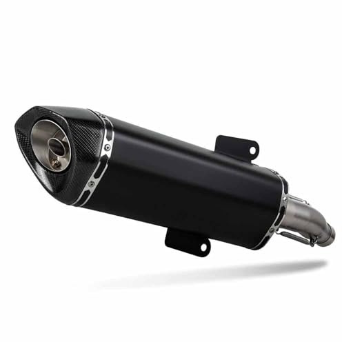 Kit De Modification Complet du Système D'échappement pour Yamaha XMAX125 Xmax 125 2021 2022 2023 2024 Silencieux Raccordement Au Tube Intermédiaire