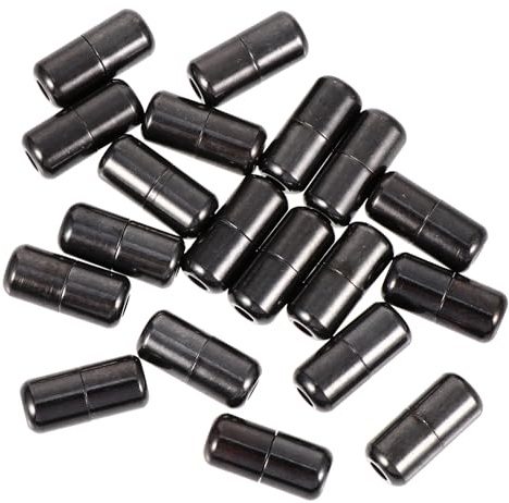 Angoily 20Pcs Shoelace Capsule Buckles No Tie Shoe Lace Capsule Locks Metal Stylish Shoelace Accessories Sturdy Combine Aesthetics with Ease of Use for Shoes Wearing Use