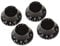 Gibson Gear PRHK-010 Poti-Knöpfe, schwarz