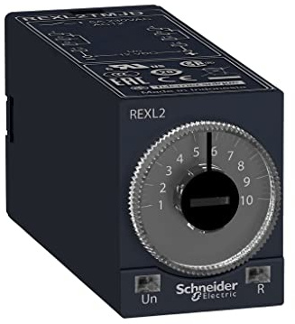 Schneider Electric Zelio Time - Modular Timing Relay, On-Delay, 5 A, 2CO, 0.1s…100h, 230 V AC, REXL2TMP7
