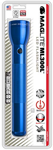 Mag-Lite Lampe torche Maglite LED ML300L 3 piles Type D 23,1 cm - Bleu