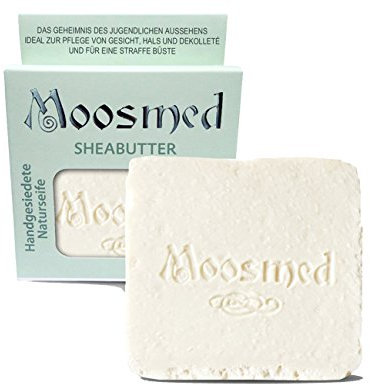Moosmed Sheabutter Naturseife - vegane Bio-Seife handgefertigt in Deutschland