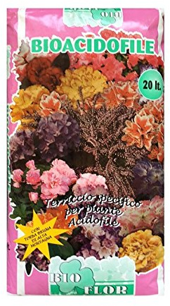 Terriccio per piante acidofile, Lt. 20 Kg. 5