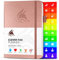 Der Clever Fox Planer - Kalender Notizbuch Organizer Tagebuch zur Steigerung von Produktivität, Motivation, Achtsamkeit, Glück, Erfolg und Zielerreichung, Undatiert, A5 - Roségold