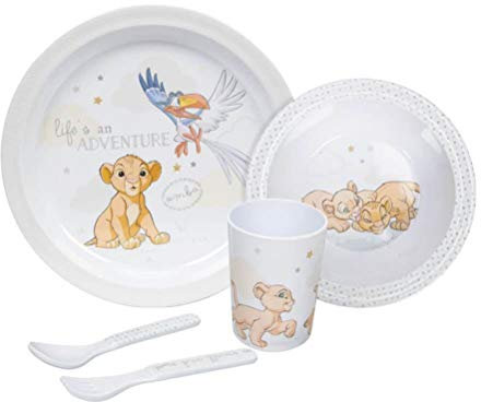 Bébé Disney Magical Beginnings Simba 5 Piece Dinner Set