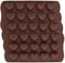 Onlineforu Heart Shape Chocolate Mould – 15-Cavity Silicone Moulds Set of 4 PCS for Valentine Day Heart Chocolate, Gummy, Candy Making – Reusable Non-Stick Moulds